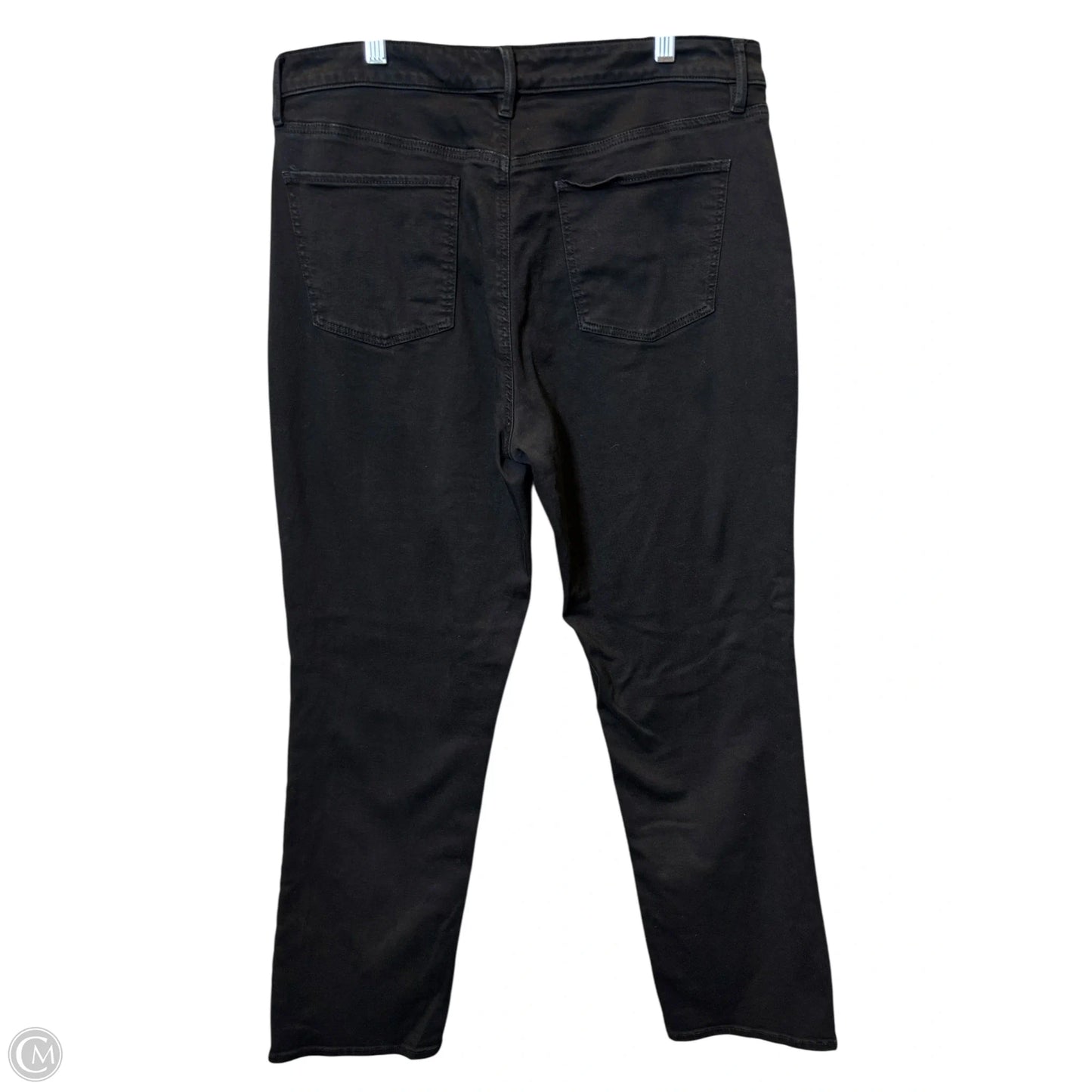 Jeans Straight By Talbots In Black, Size: 14