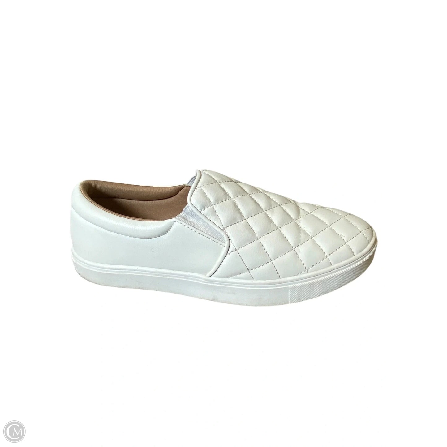 Shoes Flats By Clothes Mentor In White, Size: 8.5