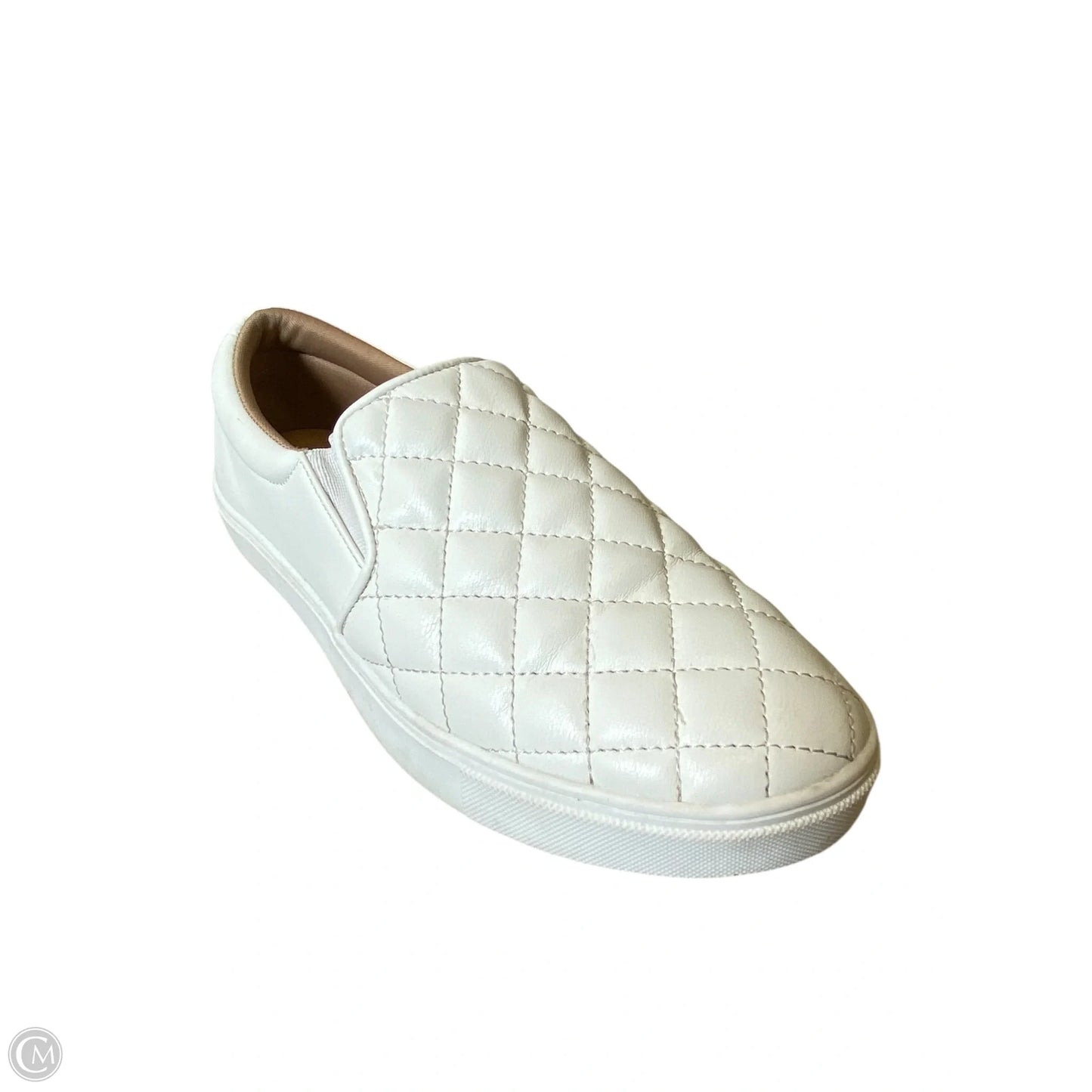 Shoes Flats By Clothes Mentor In White, Size: 8.5