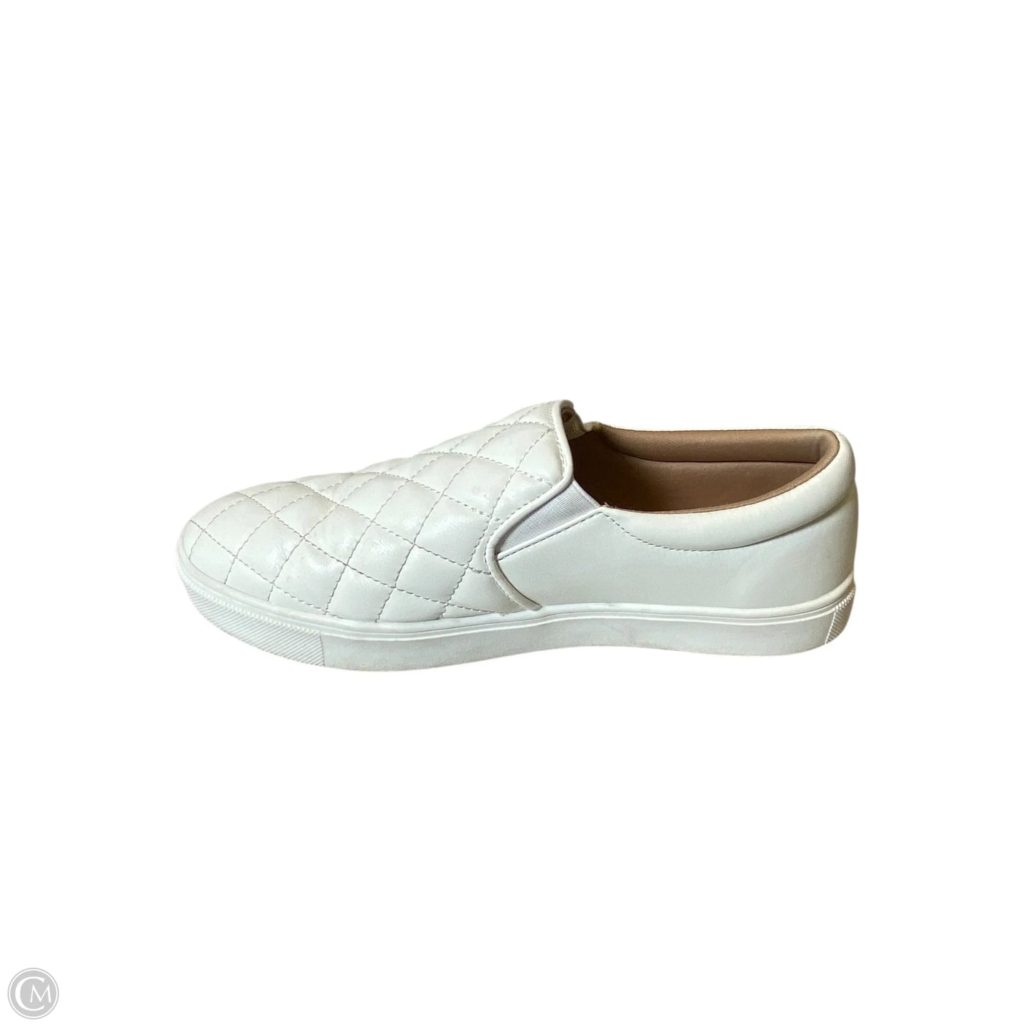 Shoes Flats By Clothes Mentor In White, Size: 8.5