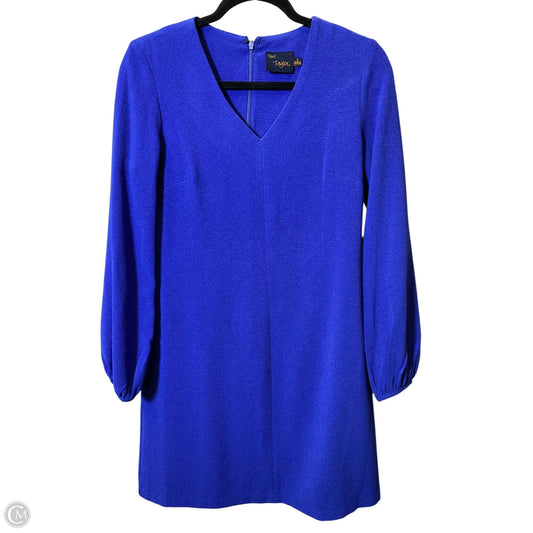Dress Casual Short By Just Taylor In Blue, Size: Xs