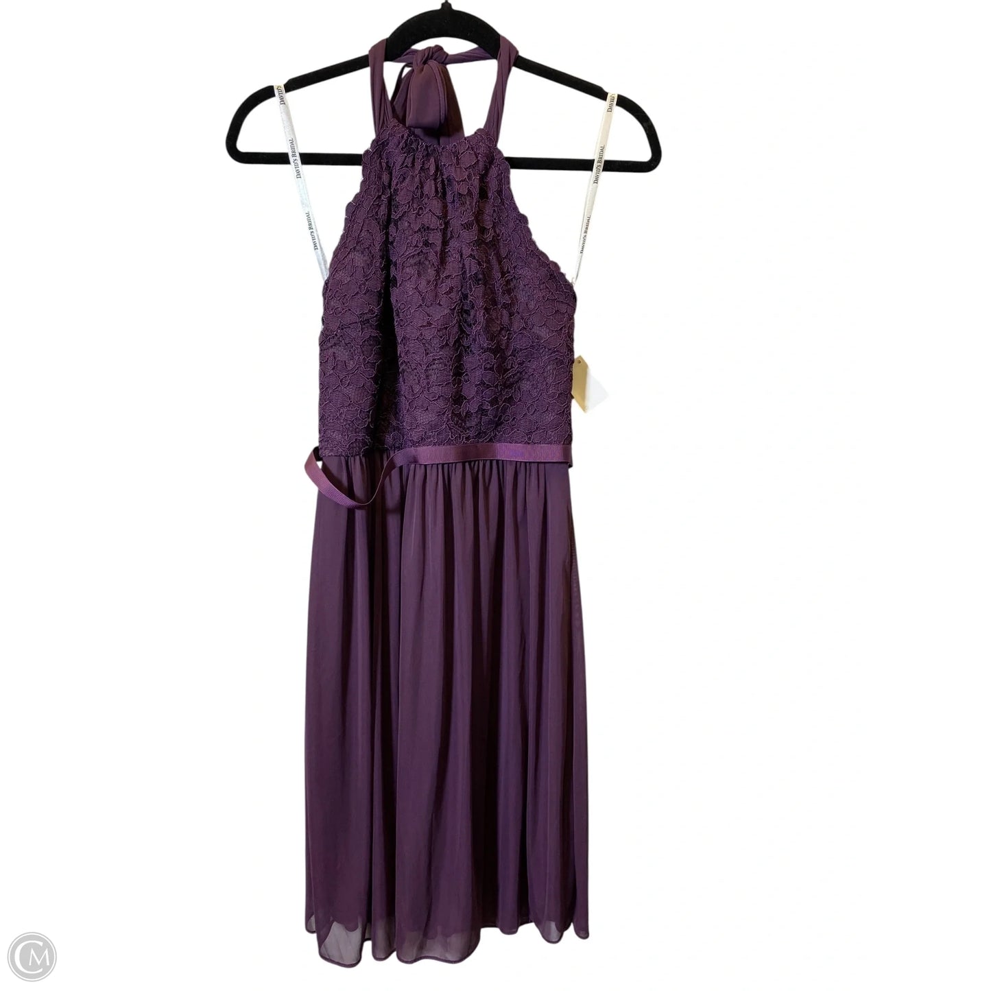 Dress Party Short By David’s Bridal In Purple, Size: S