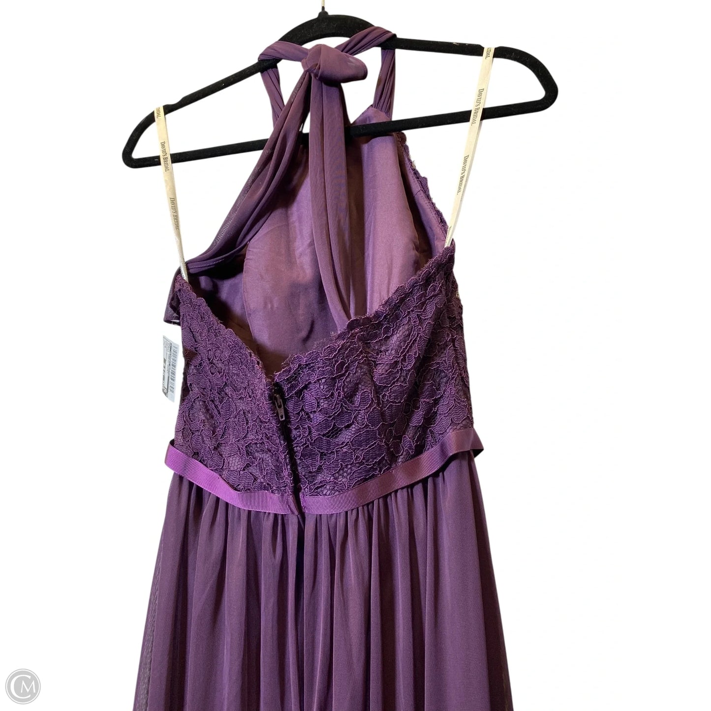 Dress Party Short By David’s Bridal In Purple, Size: S