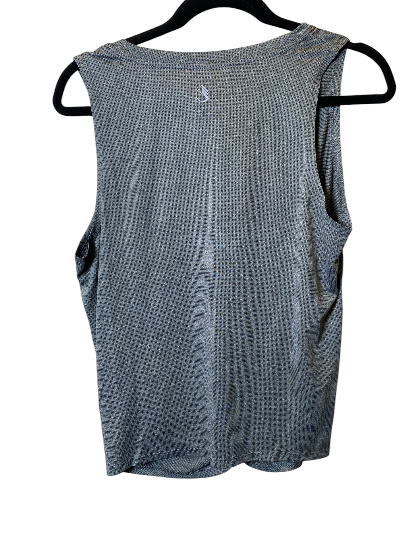 Athletic Tank Top By Clothes Mentor In Grey, Size: M