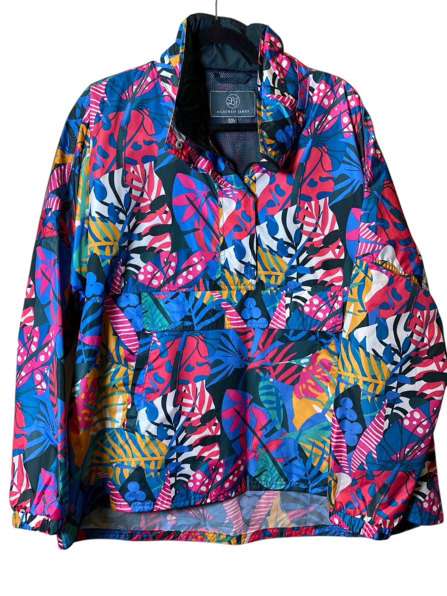 Jacket Other By Lauren James In Floral Print, Size: Xxl