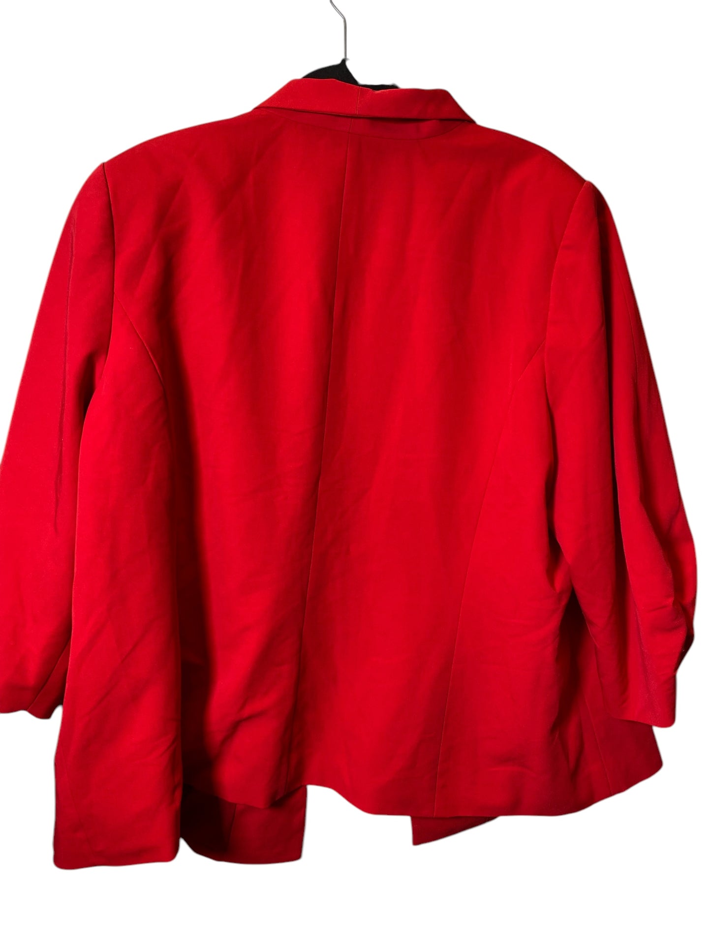 Blazer By Worthington In Red, Size: 3x