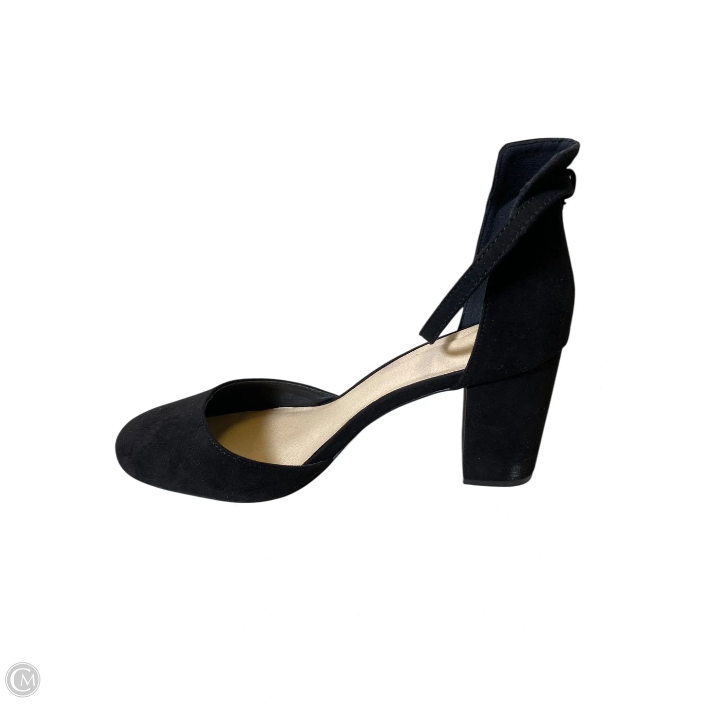 Shoes Heels Block By Asos In Black, Size: 7