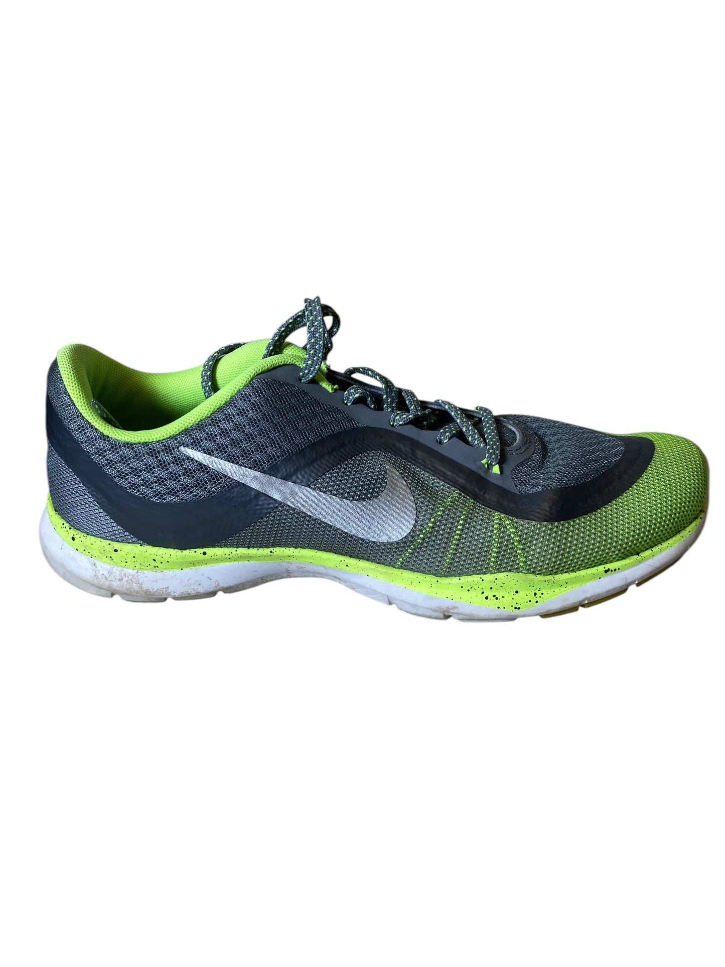 Shoes Athletic By Nike In Green & Grey, Size: 7.5