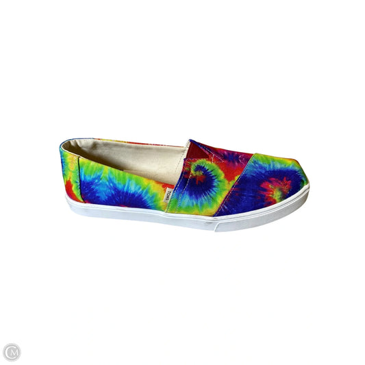 Shoes Flats By Toms In Multi-colored, Size: 9