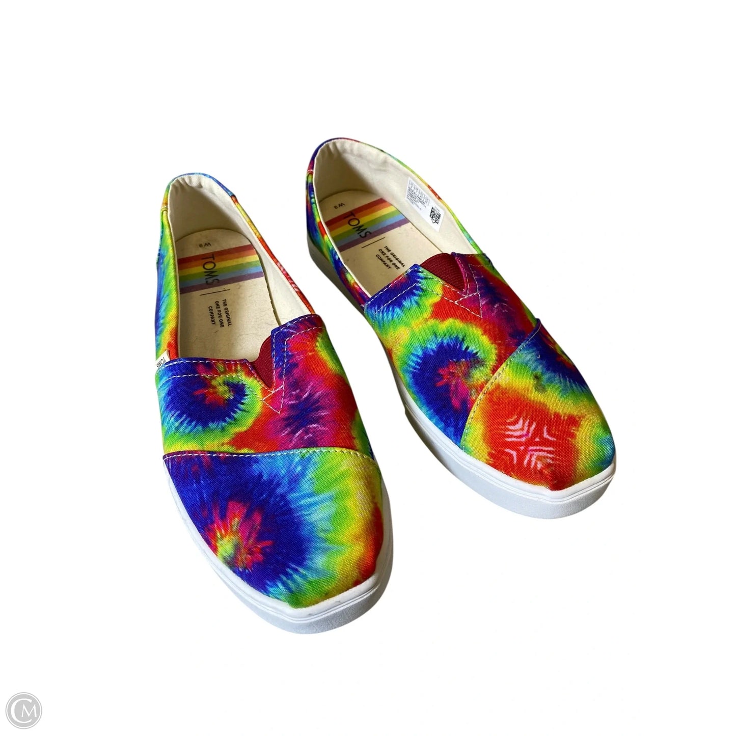 Shoes Flats By Toms In Multi-colored, Size: 9