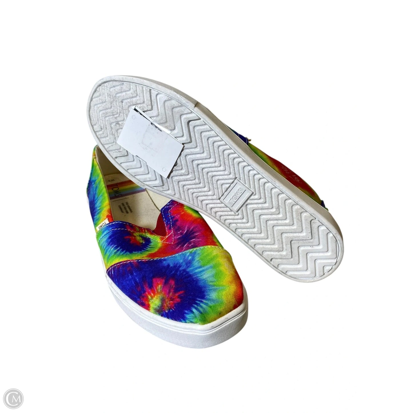 Shoes Flats By Toms In Multi-colored, Size: 9