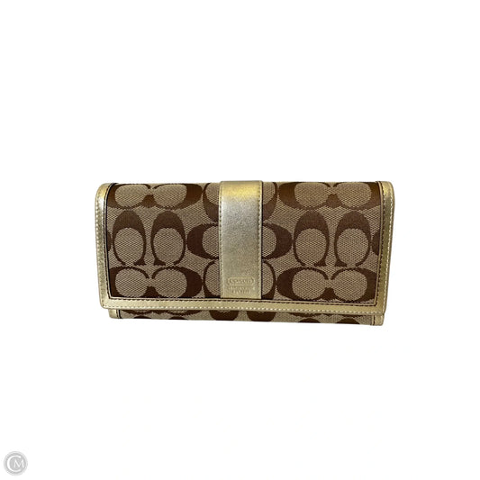 Wallet Designer By Coach, Size: Medium