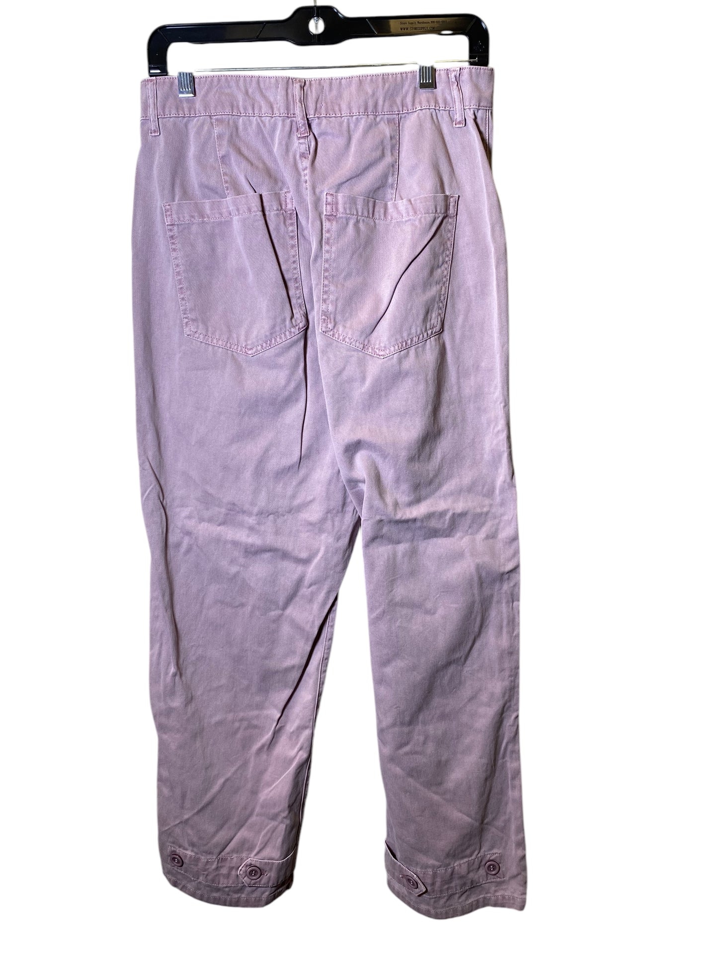 Jeans Wide Leg By Pistola In Purple, Size: 28