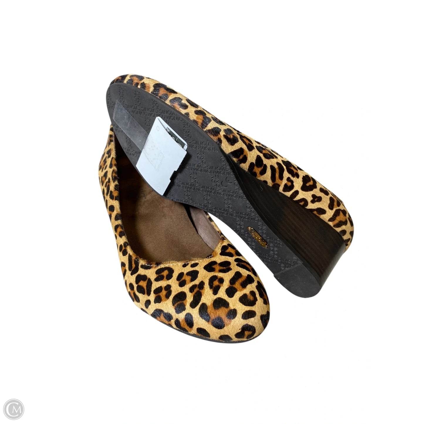 Shoes Heels Wedge By Vionic In Animal Print, Size: 9