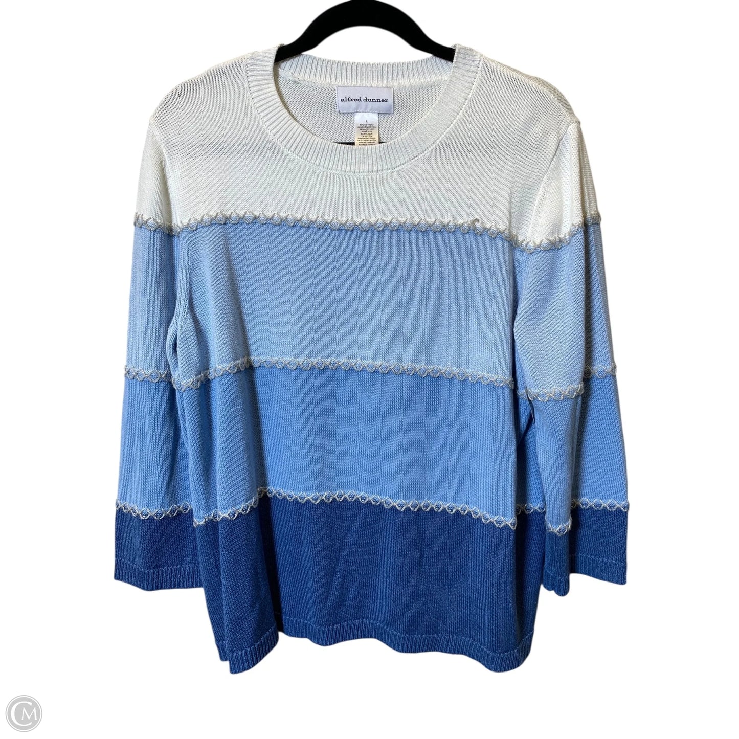 Sweater By Alfred Dunner In Multi-colored, Size: L