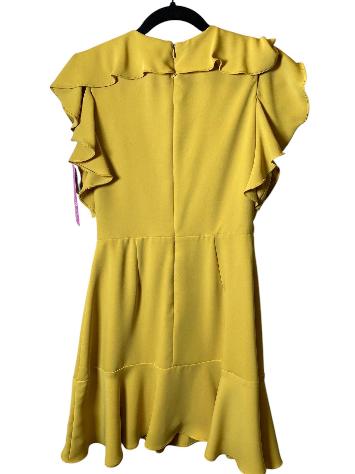 Dress Casual Midi By Amanda Uprichard In Yellow, Size: Xs