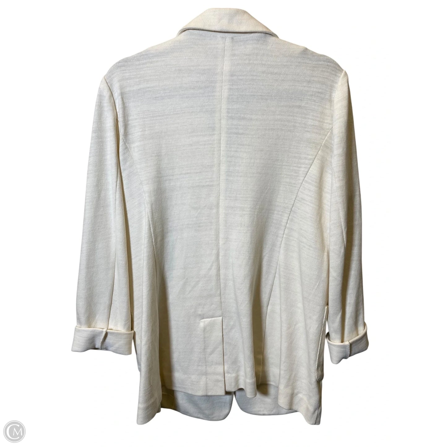 Blazer By Loft In Cream, Size: 8