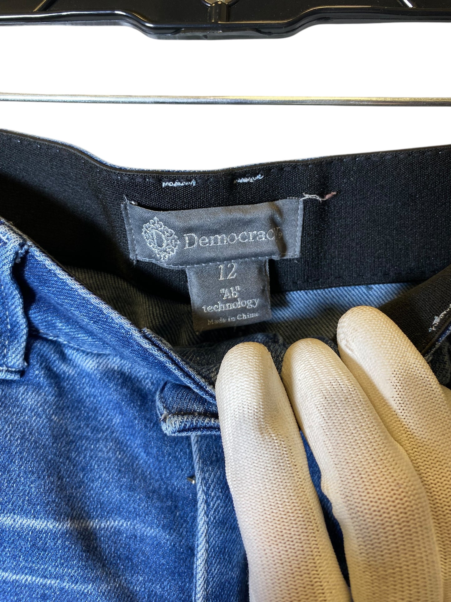 Jeans Straight By Democracy In Blue, Size: 12