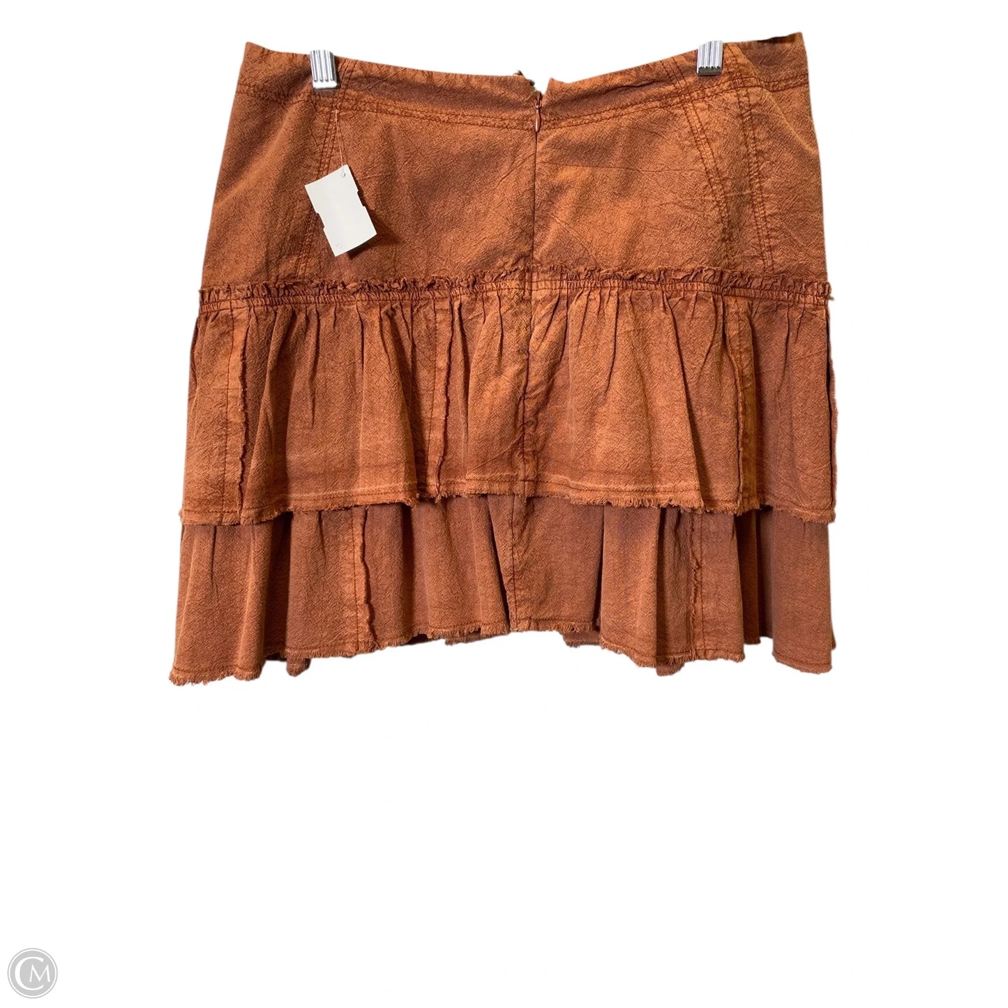Skirt Mini & Short By Free People In Orange, Size: 12