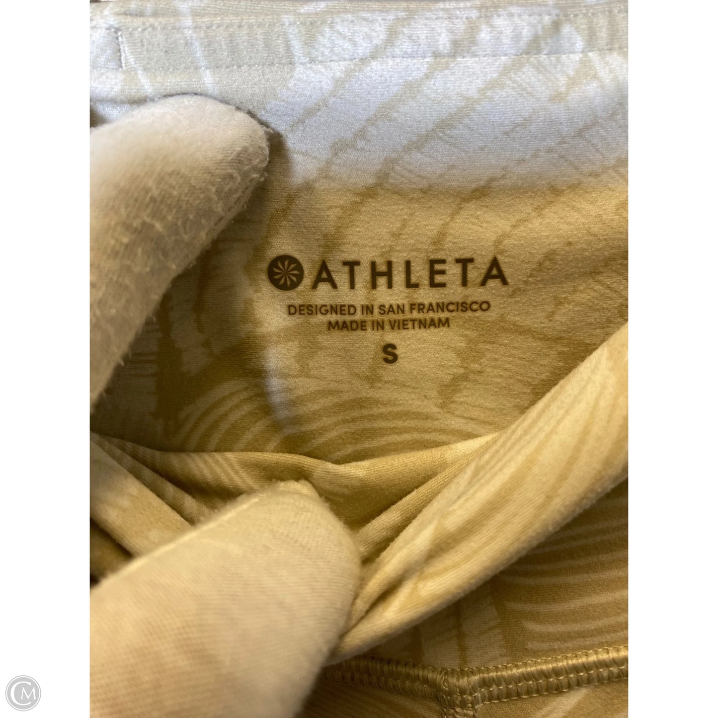 Athletic Leggings By Athleta In Multi-colored, Size: S
