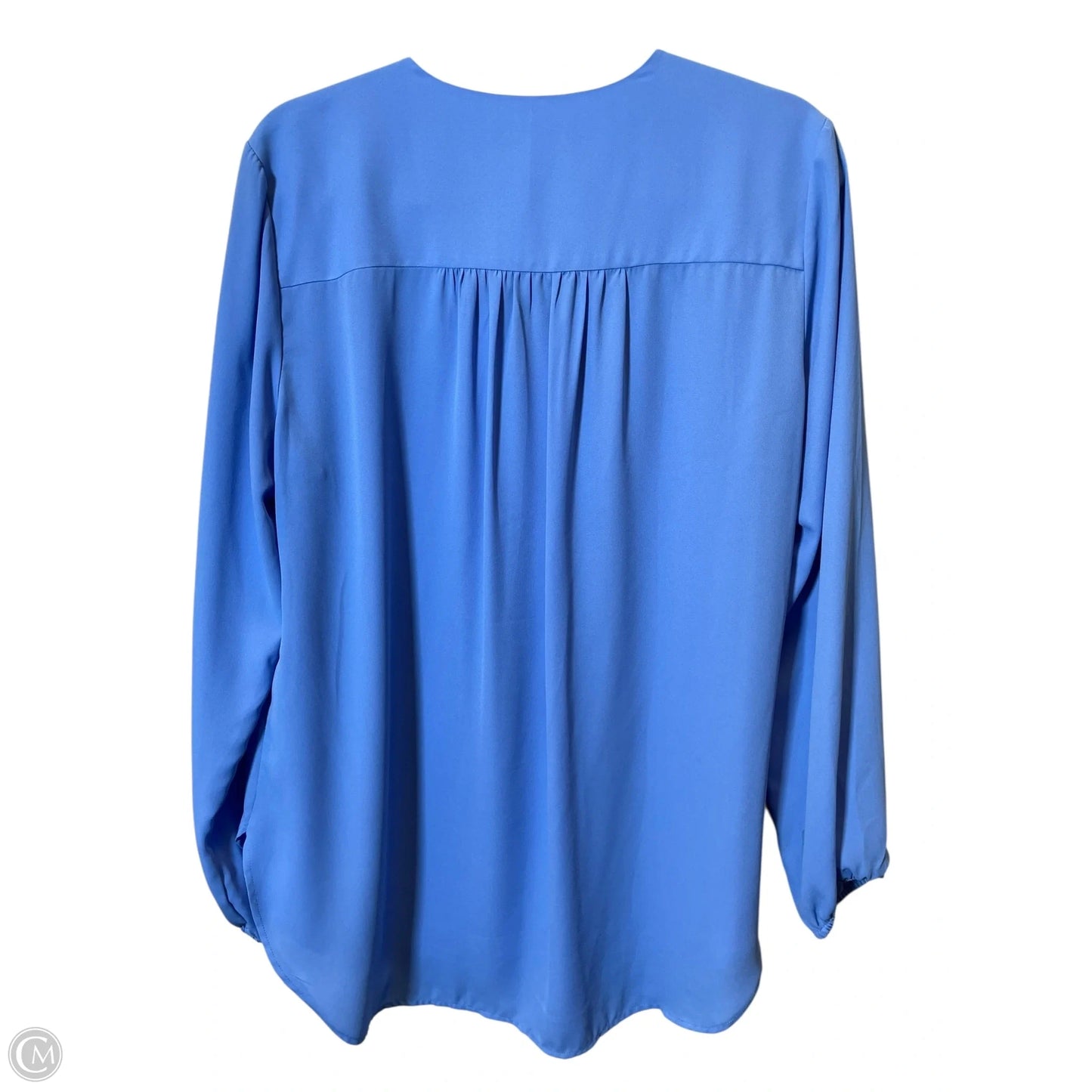 Top Long Sleeve By Joe Fresh In Blue, Size: L