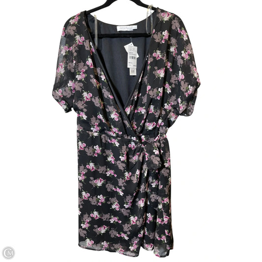 Dress Casual Short By Clothes Mentor In Floral Print, Size: Xl