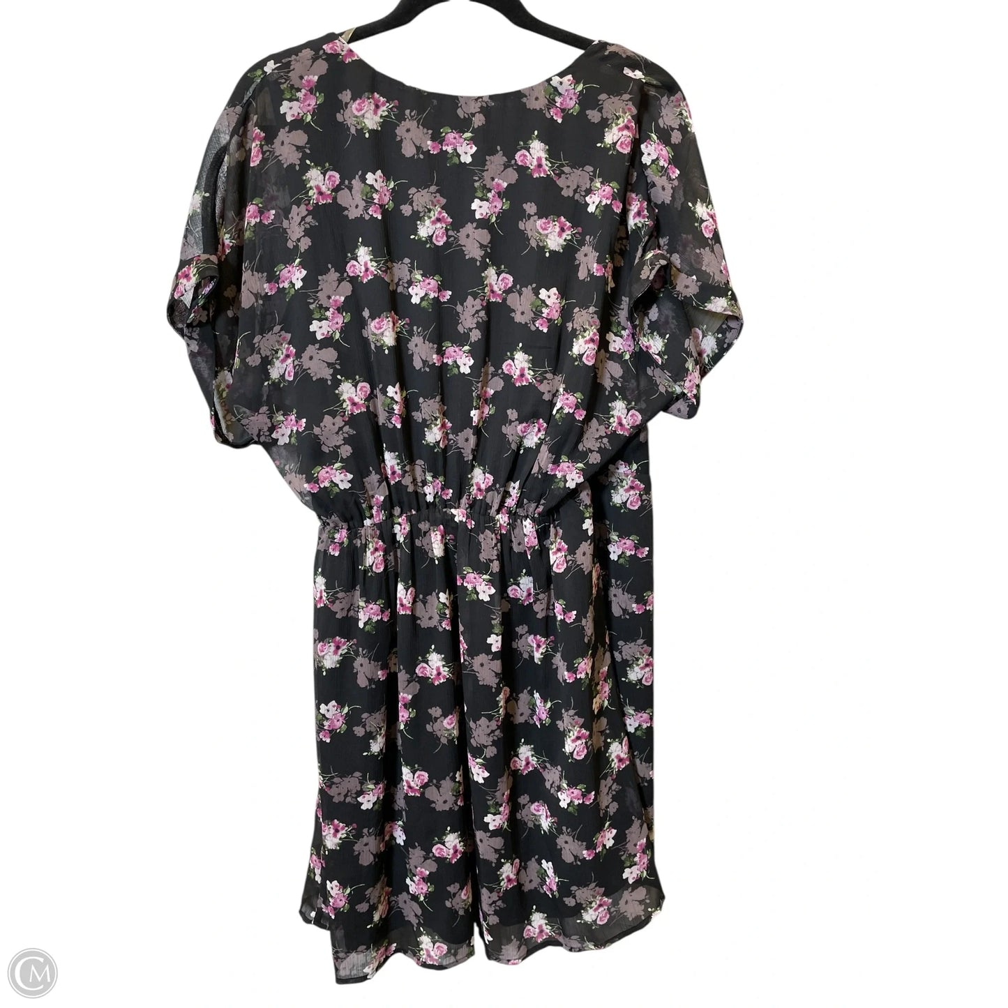 Dress Casual Short By Clothes Mentor In Floral Print, Size: Xl