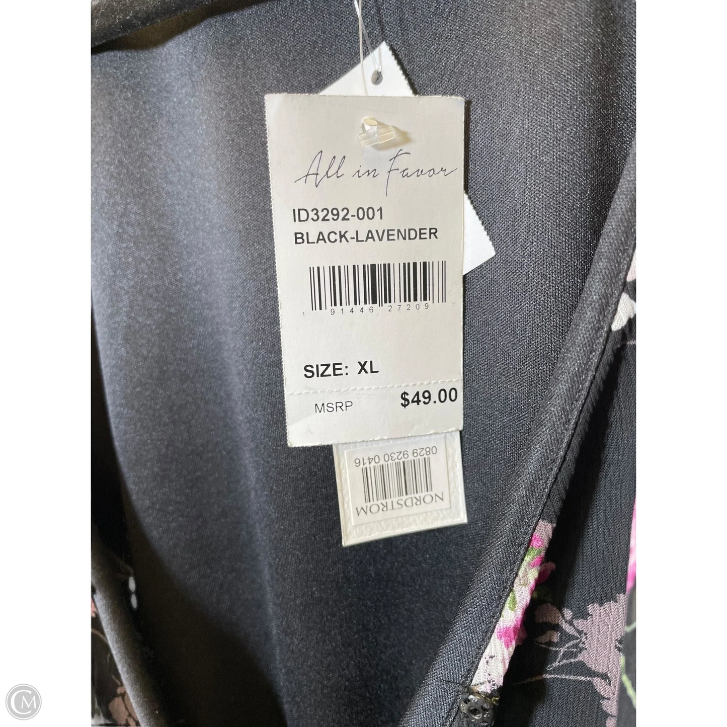 Dress Casual Short By Clothes Mentor In Floral Print, Size: Xl