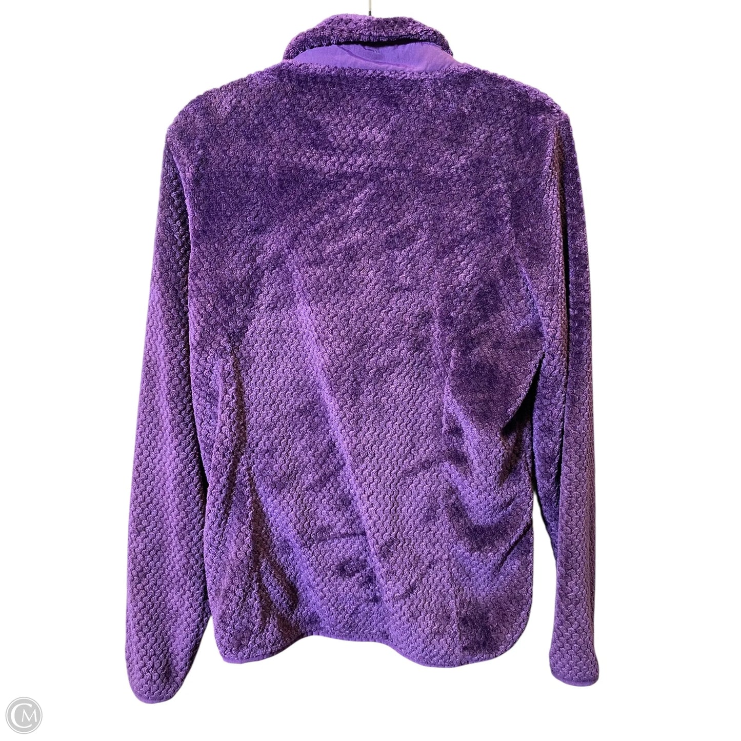Sweatshirt Crewneck By Eddie Bauer In Purple, Size: L