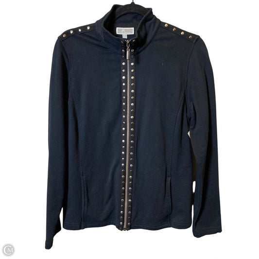 Jacket Other By Jm Collections In Black & Silver, Size: S
