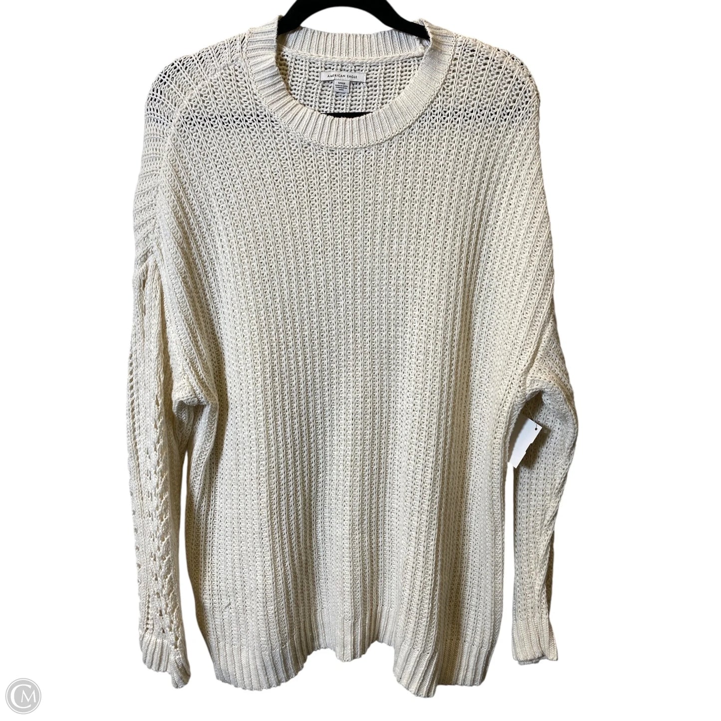 Sweater By American Eagle In Cream, Size: S
