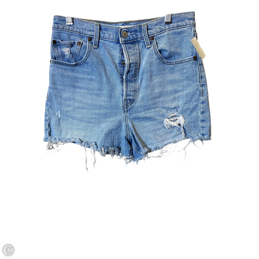 Shorts By Levis In Blue Denim, Size: 8