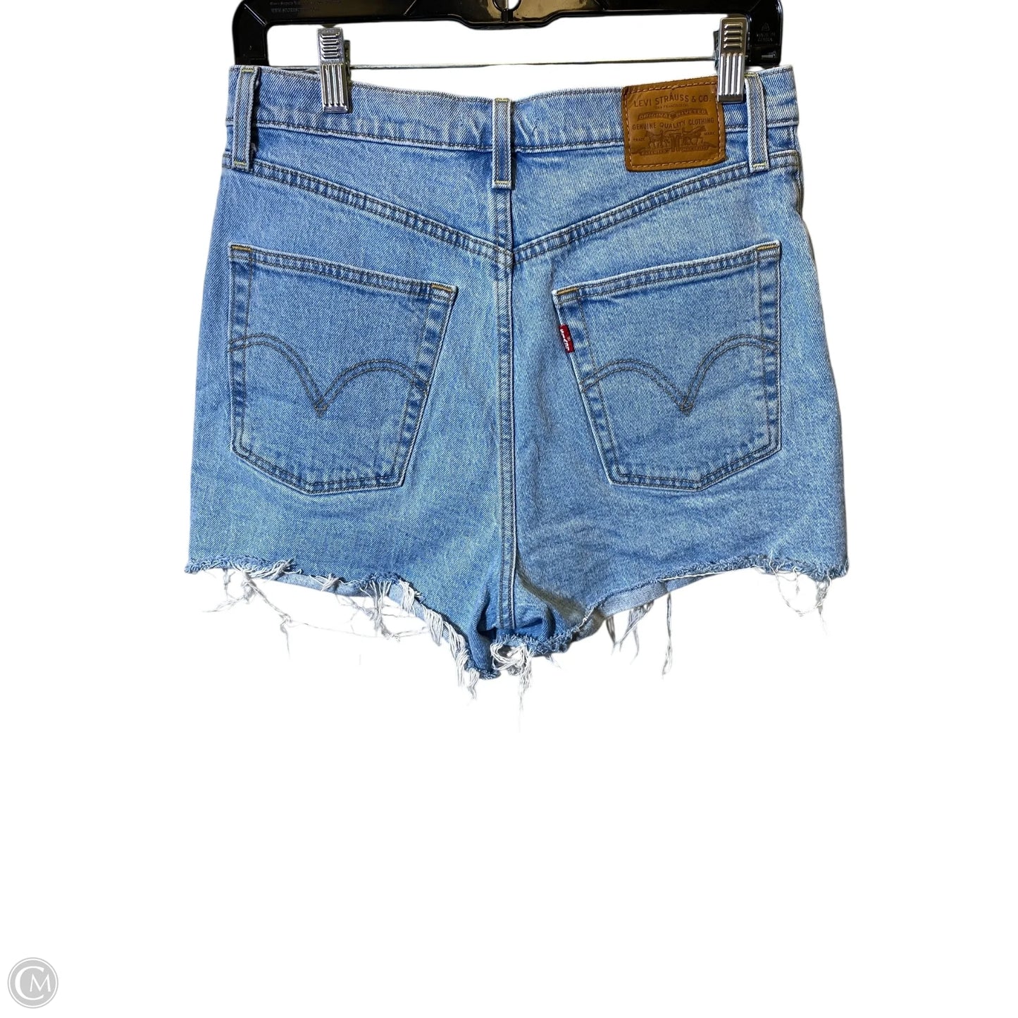 Shorts By Levis In Blue Denim, Size: 8