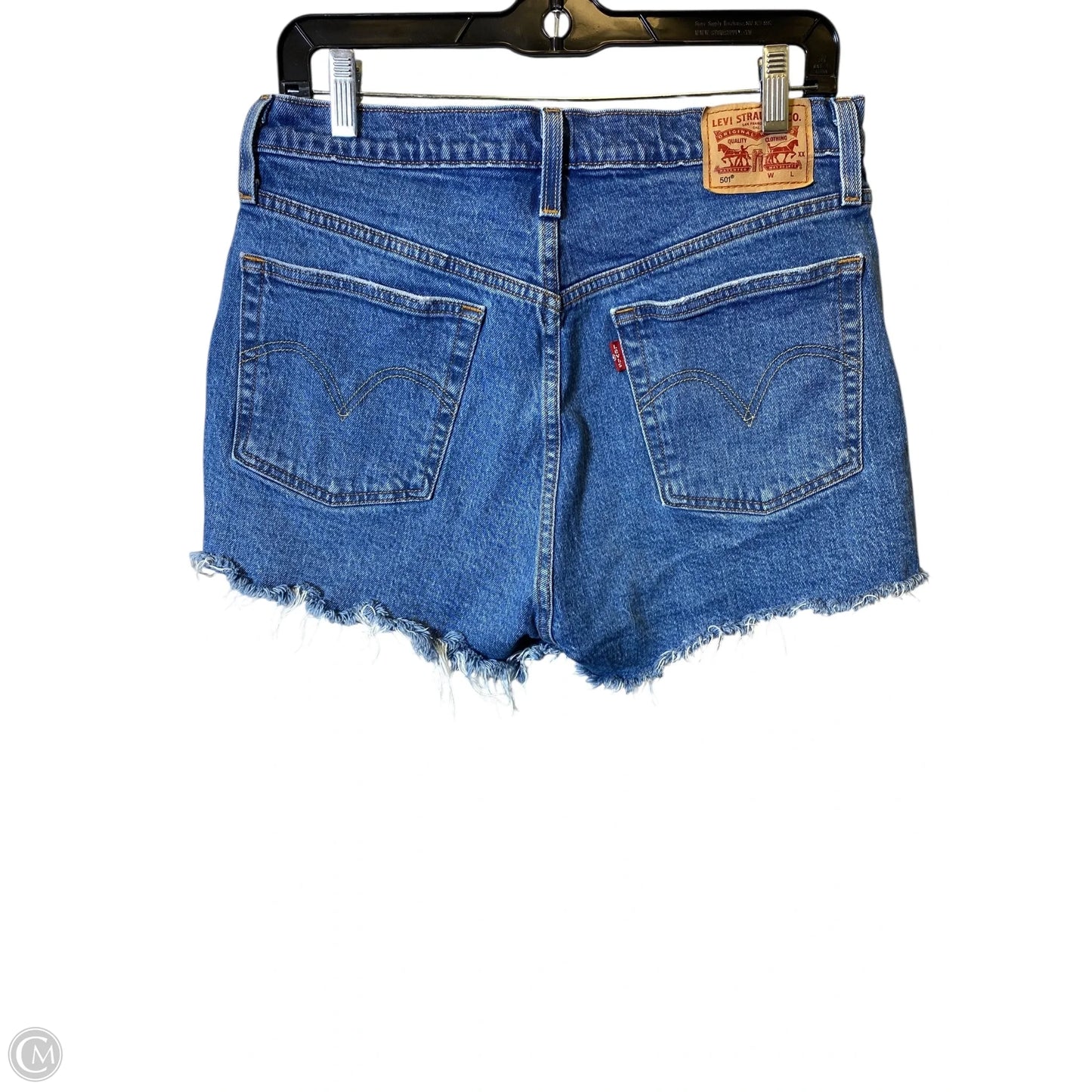 Shorts By Levis In Blue Denim, Size: 10