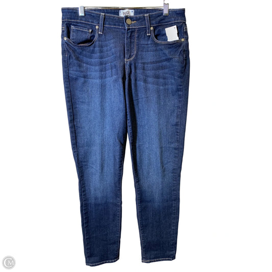 Jeans Skinny By Paige In Blue Denim, Size: 8
