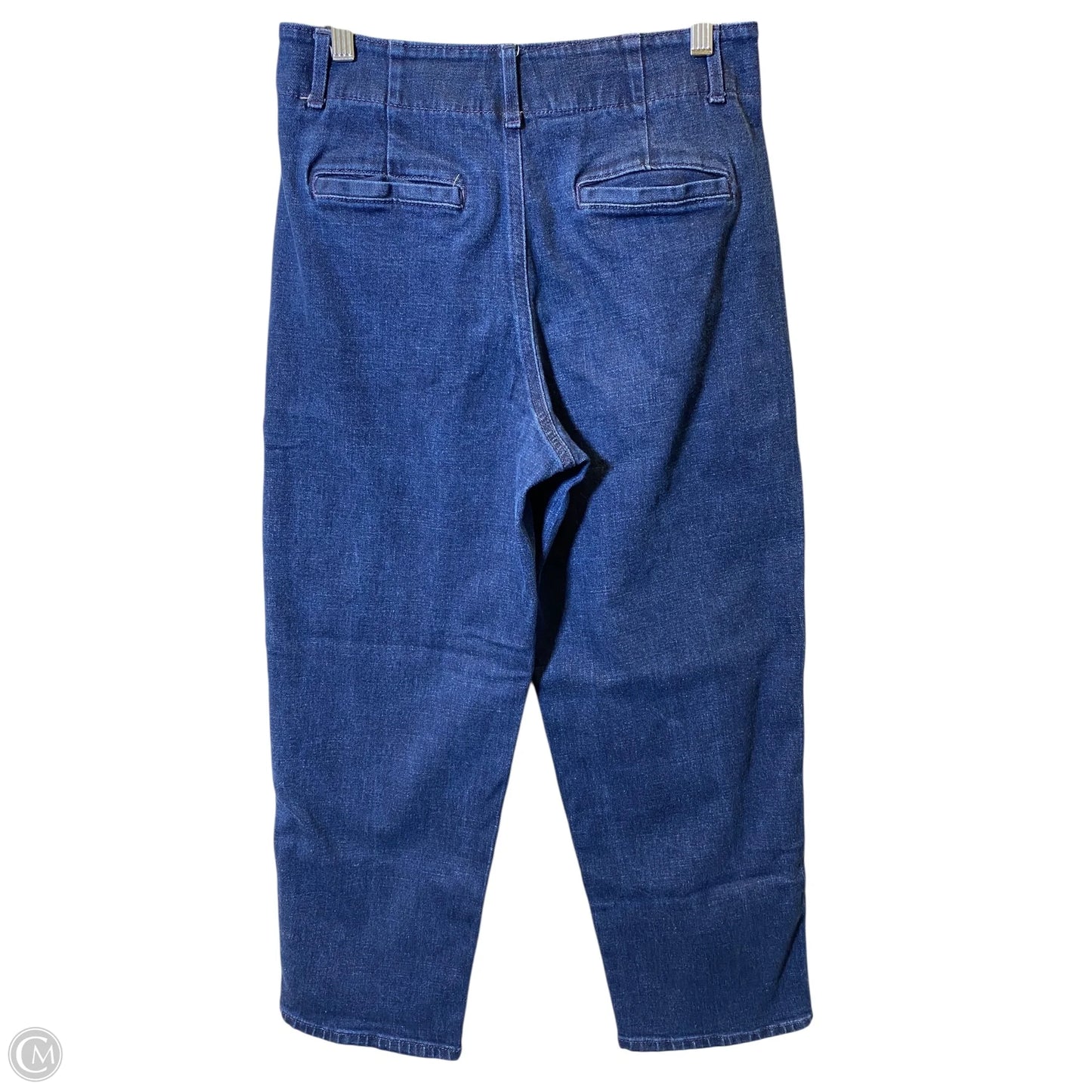 Jeans Straight By Banana Republic In Blue Denim, Size: 6
