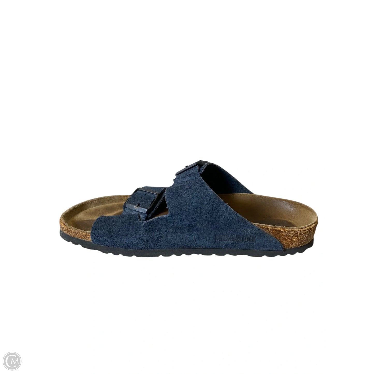 Sandals Flats By Birkenstock In Navy, Size: 42