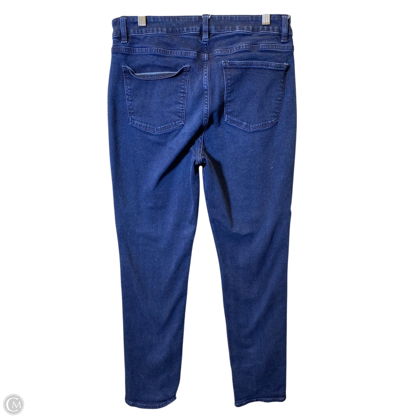 Jeans Skinny By Talbots In Blue Denim, Size: 12