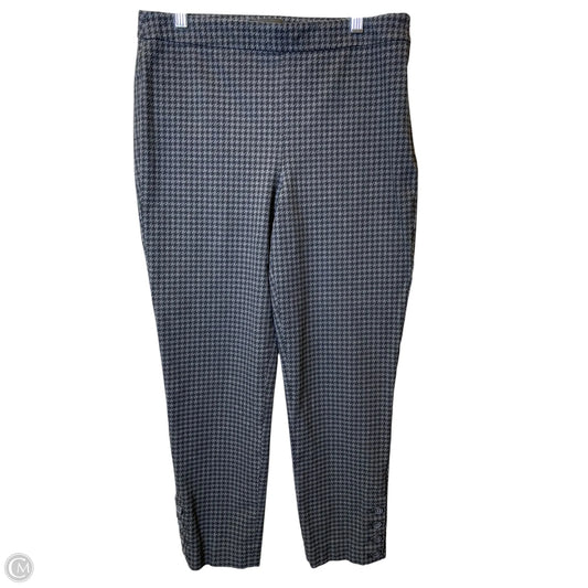 Pants Dress By Talbots In Black & Grey, Size: 10