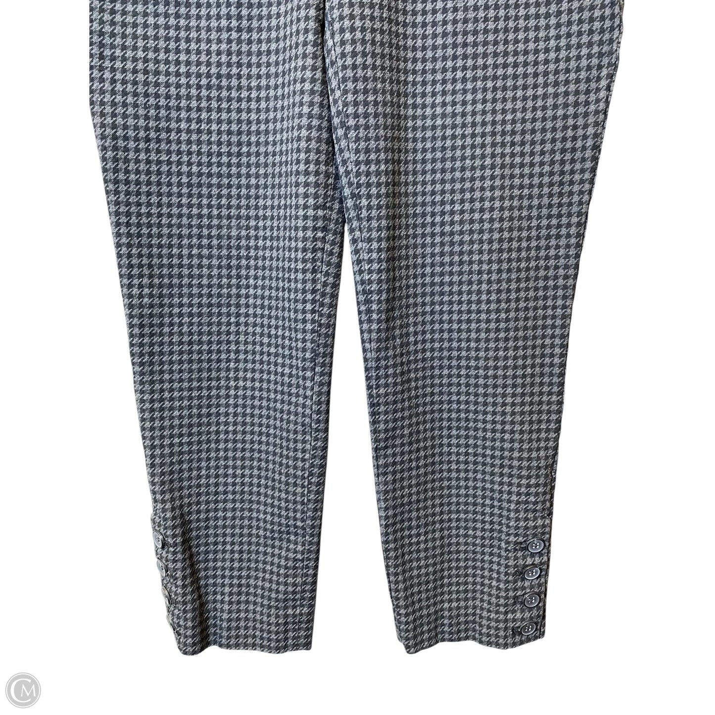 Pants Dress By Talbots In Black & Grey, Size: 10