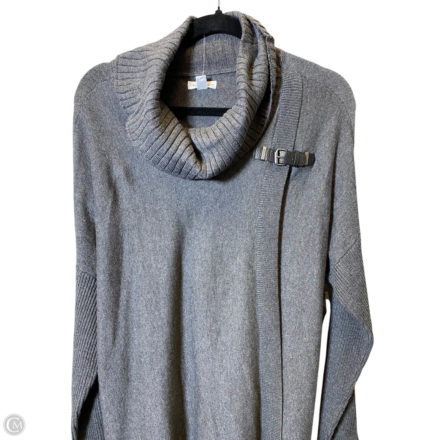 Sweater By Croft And Barrow In Grey, Size: L