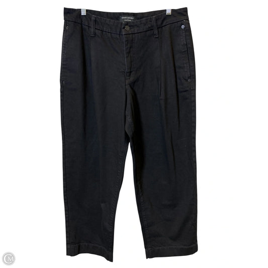 Jeans Straight By Banana Republic In Black, Size: 12