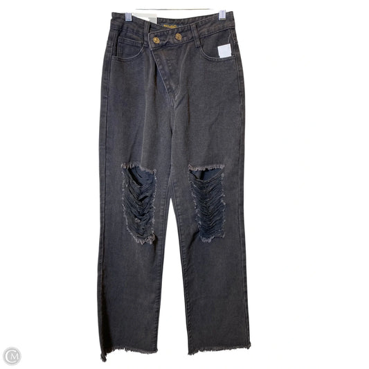 Jeans Wide Leg By Clothes Mentor In Black, Size: S