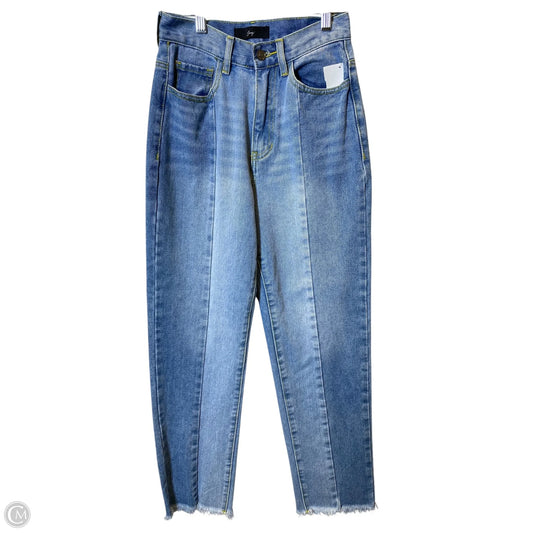Jeans Straight By Clothes Mentor In Blue Denim, Size: S