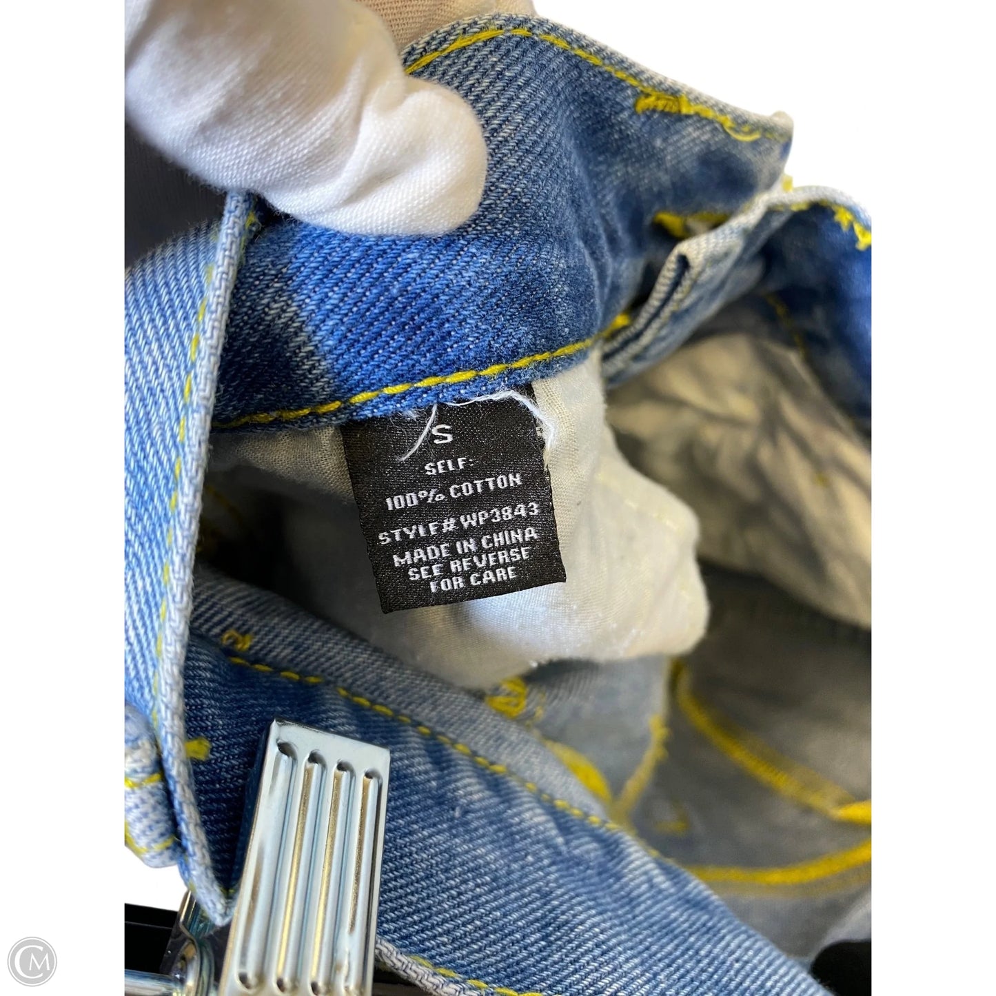 Jeans Straight By Clothes Mentor In Blue Denim, Size: S