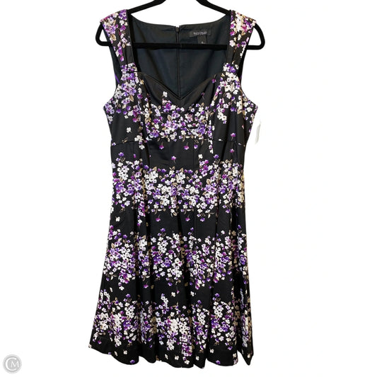Dress Casual Midi By White House Black Market In Floral Print, Size: 10