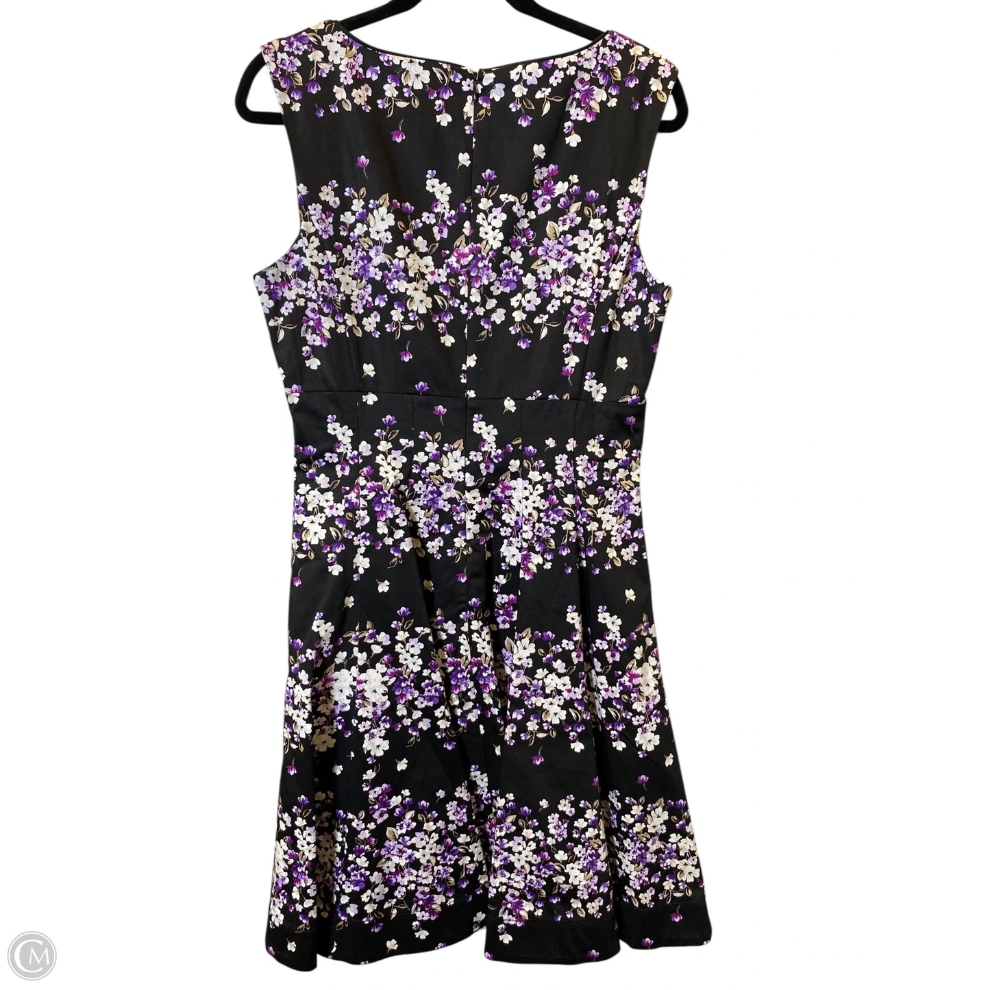 Dress Casual Midi By White House Black Market In Floral Print, Size: 10