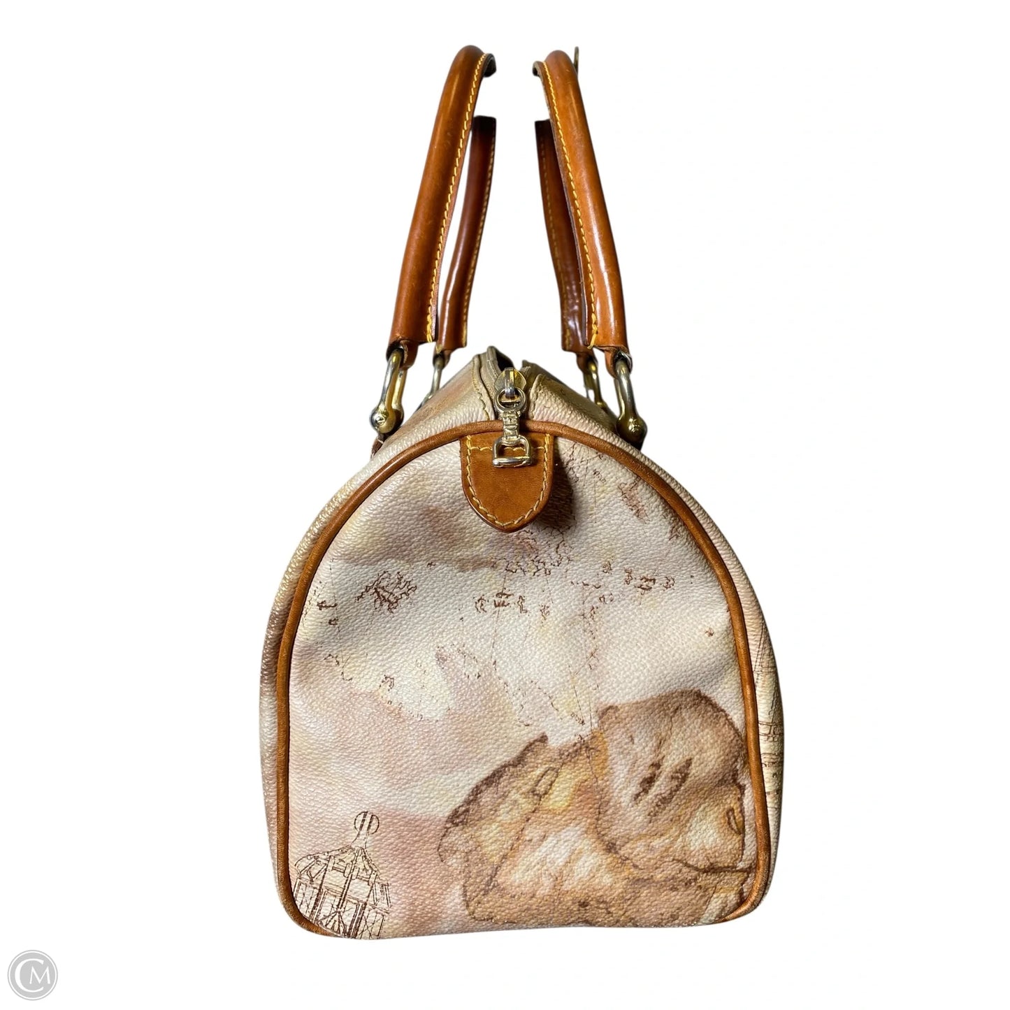 Handbag Leather By Premiere, Size: Medium