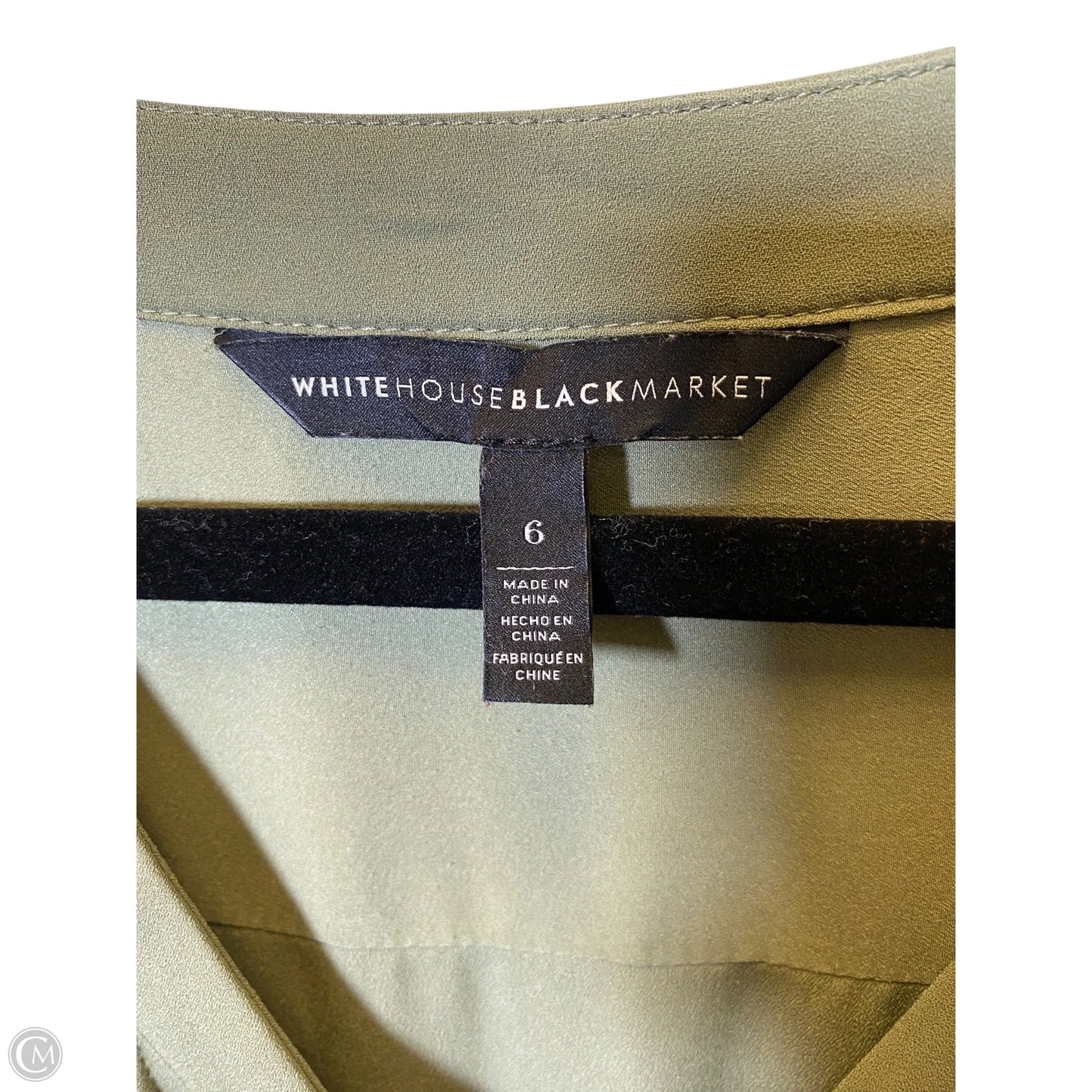 Dress Casual Short By White House Black Market In Green, Size: 6