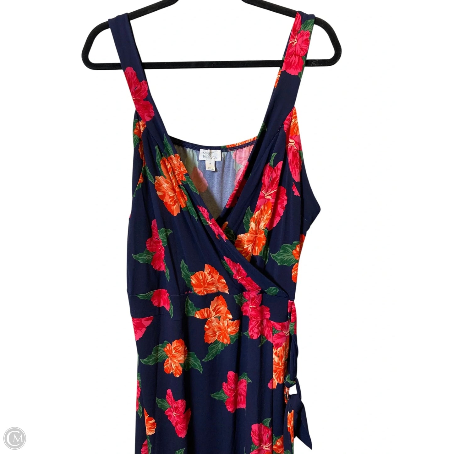 Dress Casual Maxi By Market & Spruce In Floral Print, Size: 3x